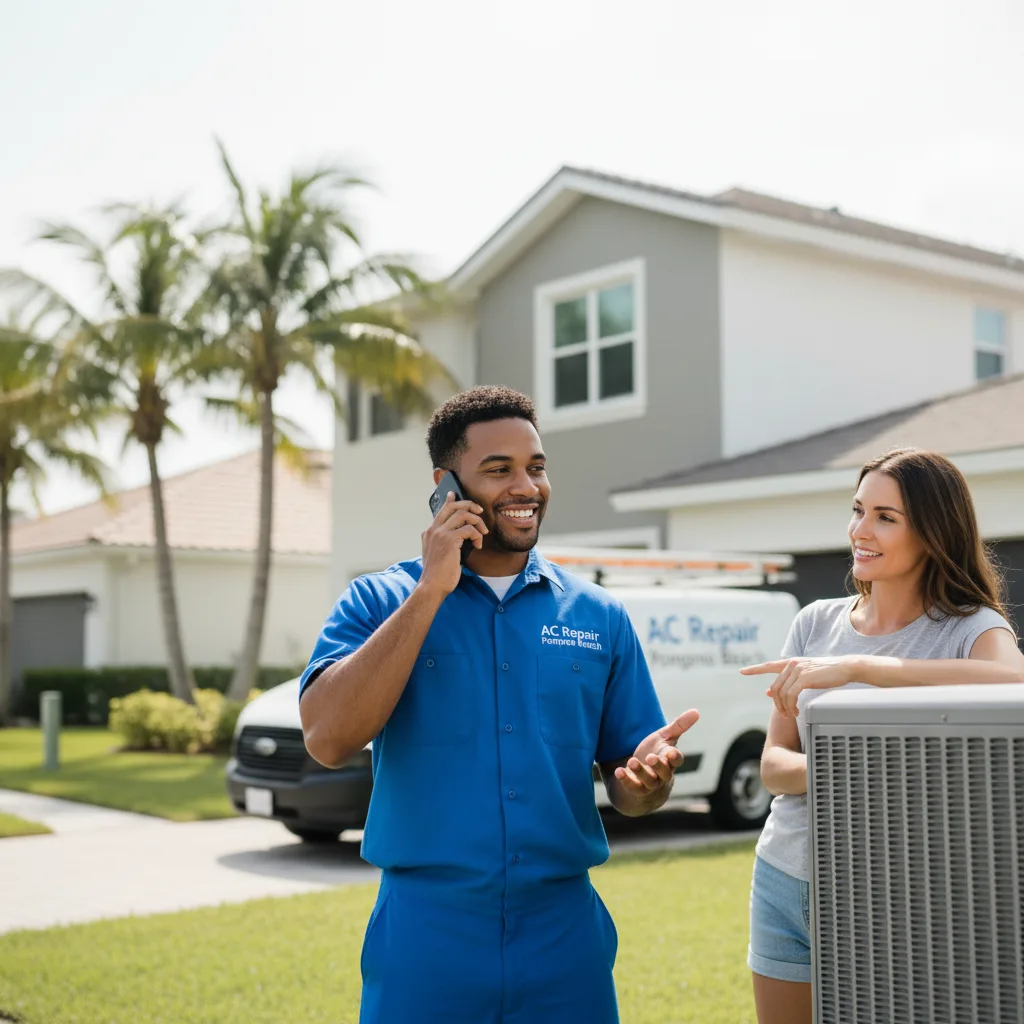 AC Repair Pompano Beach customer support in Merrifield
